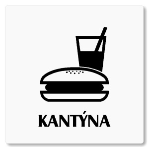 Kantýna, 80x80mm, bílá, Nevada